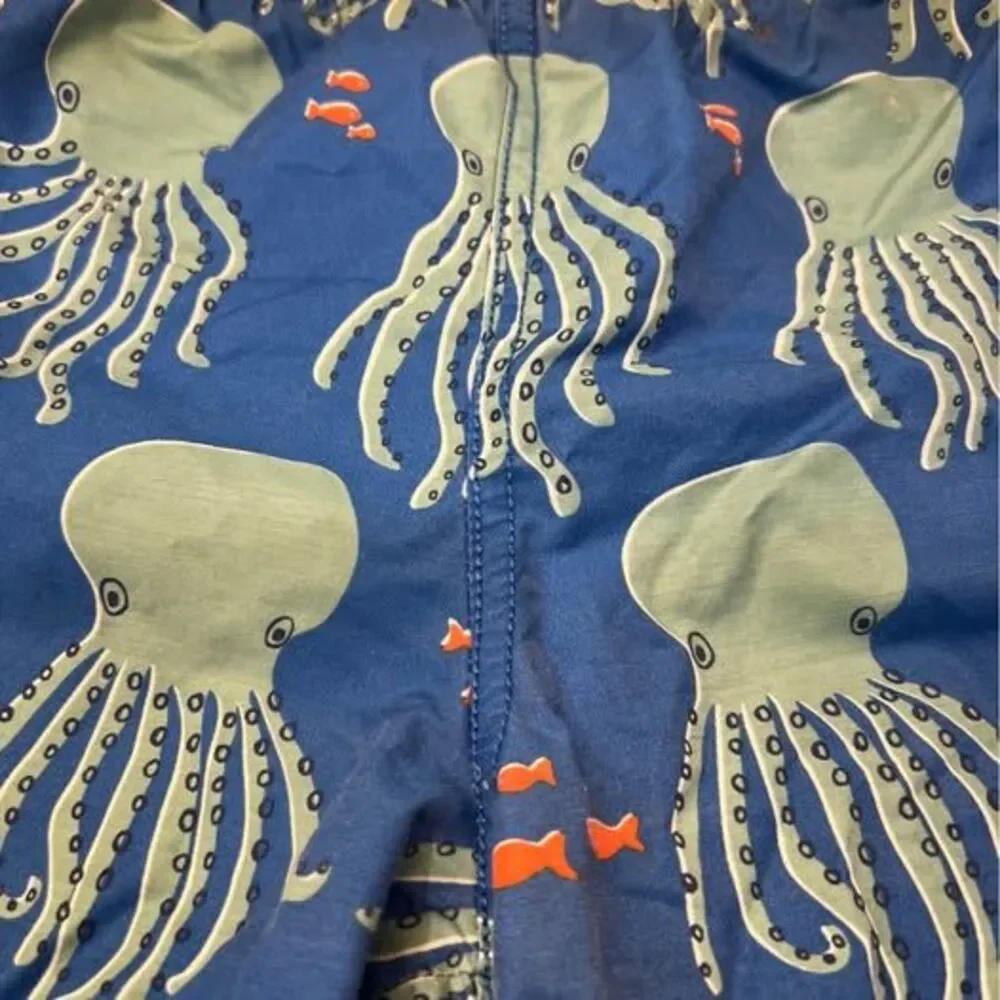 Mini Boden Octopus Swim Trunks